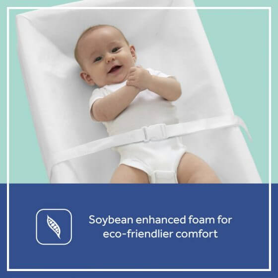 Sealy Soybean Comfort 3-Sided Contour Diaper Changing Pad