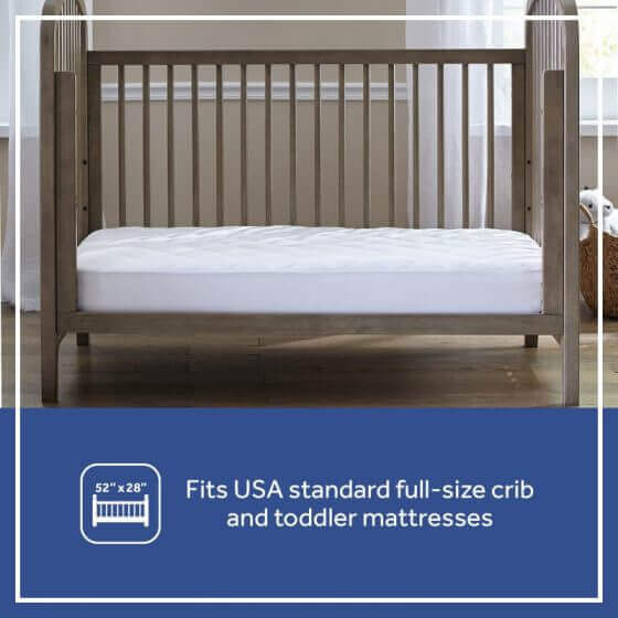 Sealy Cool Comfort Fitted Crib Mattress Pad