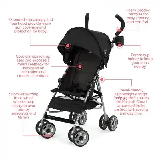 Kolcraft® Cloud® Umbrella Stroller