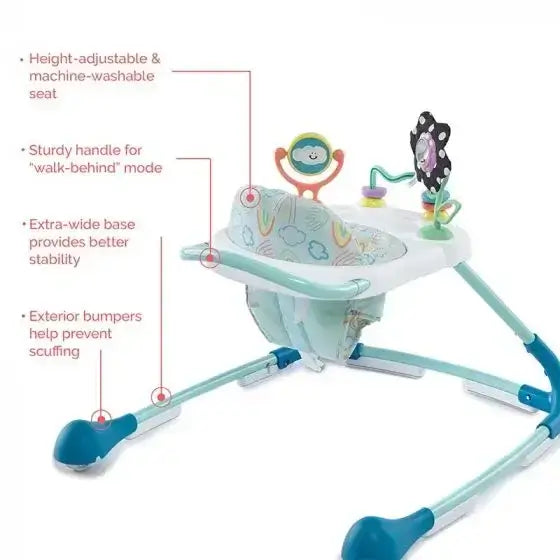 Kolcraft® Tiny Steps Too 2-in-1 Activity Walker