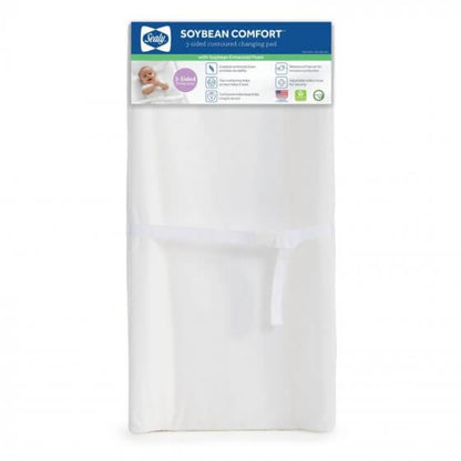 Sealy Soybean Comfort 3-Sided Contour Diaper Changing Pad