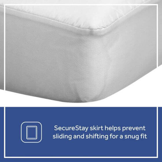 Sealy Allergy Protection Plus Fitted Crib Mattress Pad