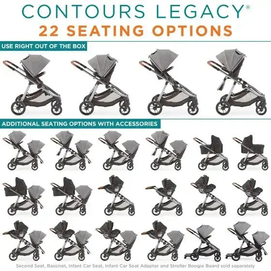 Contours Legacy® Convertible Stroller