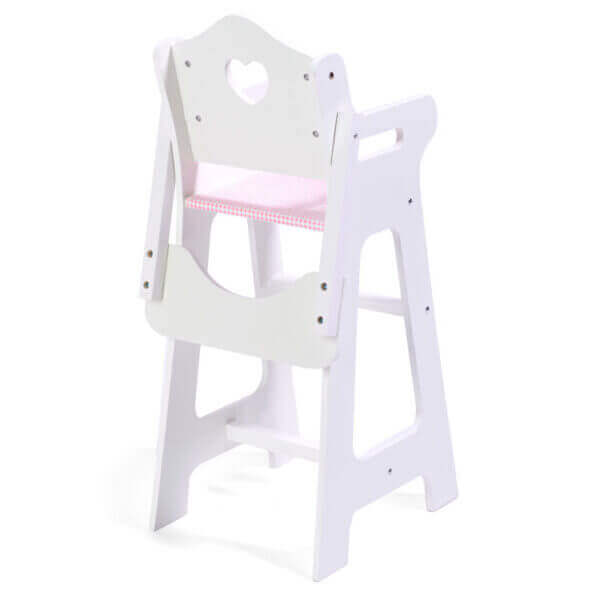 Badger Basket Doll High Chair with Accessories and Free Personalization Kit